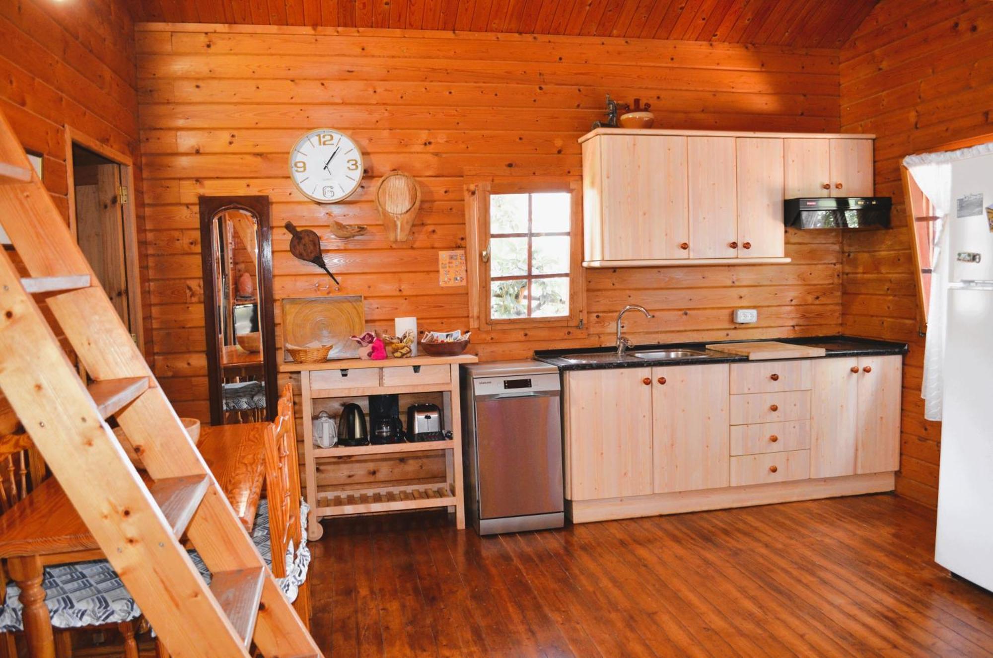 Cabana Los Palmeros, Vista Al Mar Y La Montana Alojera Ngoại thất bức ảnh