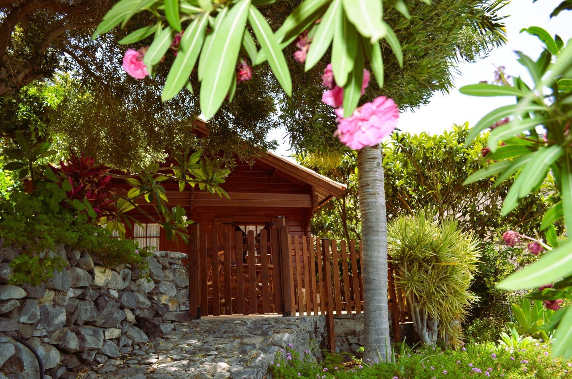 Cabana Los Palmeros, Vista Al Mar Y La Montana Alojera Ngoại thất bức ảnh