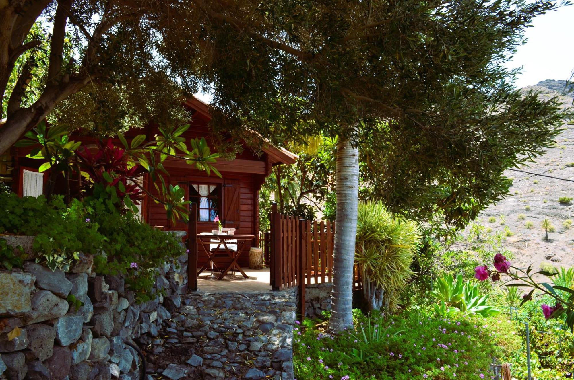 Cabana Los Palmeros, Vista Al Mar Y La Montana Alojera Ngoại thất bức ảnh